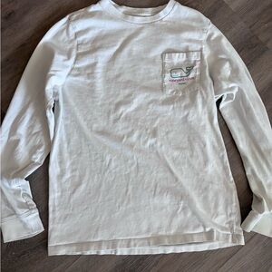 Vineyard Vines Classic White Long Sleeve Tee